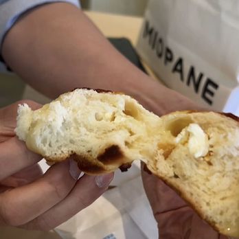 Miopane - Room temperature, dense (not airy), is the cheese in the room with us? bagels for $6.75.  Not worth the wait. - Bakeries Near Me - Pasadena, California