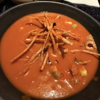 Cantina Contramar  - Tortilla soup with chicharrón, avocado and queso fresco (very good). - Seafood Near Me - Las Vegas, Nevada