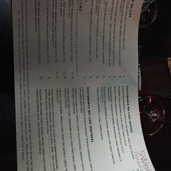 SWeL Restaurant - Menu - New American Near Me - Seattle, Washington SWeL Restaurant - Menu - New American Near Me - Seattle, Washington
