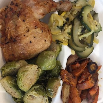Foragers - Quarter free-range roasted chicken with 3 sides - good and filling - Chicken Shop Near Me - Brooklyn, New York