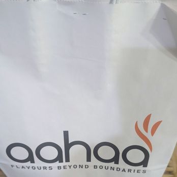Aahaa Modern Indian Cuisine - The to-go bag - Indian Near Me - Overland Park, Kansas
