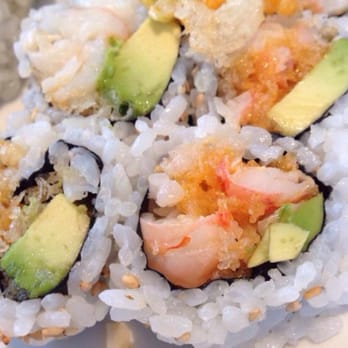 Kiku Sushi - Spicy crunchy shrimp roll. - Japanese Near Me - Irvington, New York Kiku Sushi - Spicy crunchy shrimp roll. - Japanese Near Me - Irvington, New York
