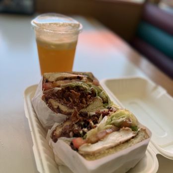 Lucky Boy - This is the grilled chicken Club Sandwich on sourdough - Burgers Near Me - Pasadena, California Lucky Boy - This is the grilled chicken Club Sandwich on sourdough - Burgers Near Me - Pasadena, California