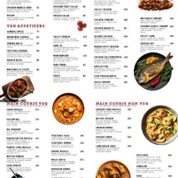 Spice Venue - Menu