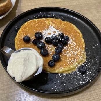 Rick's City Diner - Lemon & Blueberry Pancake - American Near Me - Toledo, Ohio
