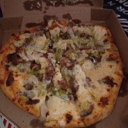 Domino's Pizza - How my pizza was delivered a few min ago
