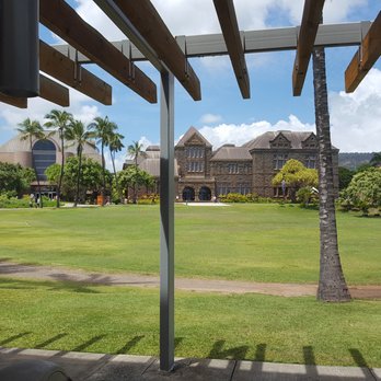 Bishop Museum - Looking across the great lawn. - Museums Near Me - Honolulu, Hawaii