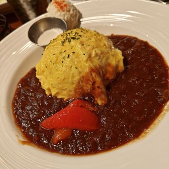 Curry Hyuga - Beef Hayashi Om-Rice - $16 - Japanese Curry Near Me - Burlingame, California