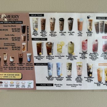 Sunmerry Bakery - Drink menu - Bakeries Near Me - San Diego, California