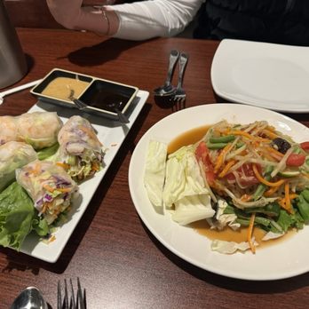 Pad Thai Cafe - Spring rolls and Green Papaya Salad (Lao style) - Thai Near Me - Glendale, Arizona Pad Thai Cafe - Spring rolls and Green Papaya Salad (Lao style) - Thai Near Me - Glendale, Arizona