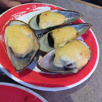 Genki Sushi - baked mussels - Sushi Bars Near Me - Honolulu, Hawaii Genki Sushi - baked mussels - Sushi Bars Near Me - Honolulu, Hawaii
