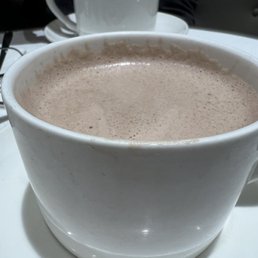 Extra creamy hot chocolate