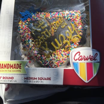 Carvel - a cake in a box with sprinkles - Ice Cream & Frozen Yogurt Near Me - Yonkers, New York