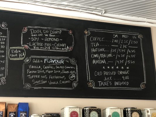 Menu photo 1 Broadview Espresso Toronto, ON