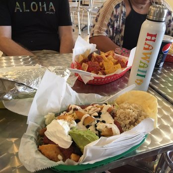KillerTacos - Fish taco salad with spicy sauce &coconut brown rice. Classic black beans, guac, cheese and stewed tomatoes. - Mexican Near Me - Haleiwa, Hawaii KillerTacos - Fish taco salad with spicy sauce &coconut brown rice. Classic black beans, guac, cheese and stewed tomatoes. - Mexican Near Me - Haleiwa, Hawaii