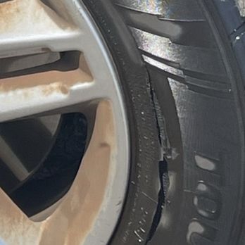 Chevron - Large gash in tire after going thru car wash! - Gas Stations Near Me - Maple Valley, Washington Chevron - Large gash in tire after going thru car wash! - Gas Stations Near Me - Maple Valley, Washington