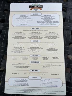 Menu photo 3 The Gate House Mackinac Island, MI Menu photo 3 The Gate House Mackinac Island, MI