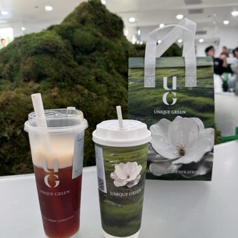 UG Tea - Strawberry Hibiscus Fruit Tea and Camellia Oolong Milk Tea - Bubble Tea Near Me - San Gabriel, California UG Tea - Strawberry Hibiscus Fruit Tea and Camellia Oolong Milk Tea - Bubble Tea Near Me - San Gabriel, California