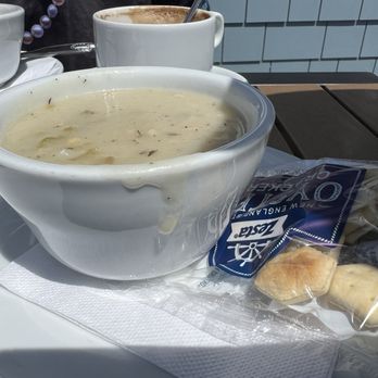 Sam's Chowder House - 4/15/24 Cup of clam chowder - Seafood Near Me - Half Moon Bay, California Sam's Chowder House - 4/15/24 Cup of clam chowder - Seafood Near Me - Half Moon Bay, California