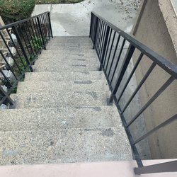 Deck Repair Pros - Deckpros was hired to repair the landing at my unit. They left a tar-like substance on the stairs.