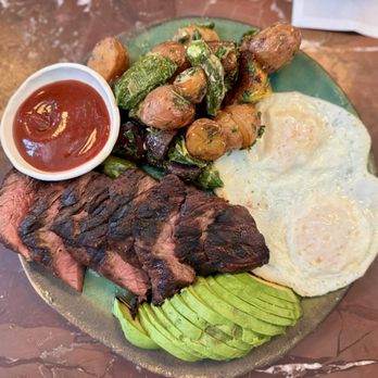 TPC Scottsdale - At Toro restaurant: steak and eggs. Cooked perfectly. - Golf Near Me - Scottsdale, Arizona
