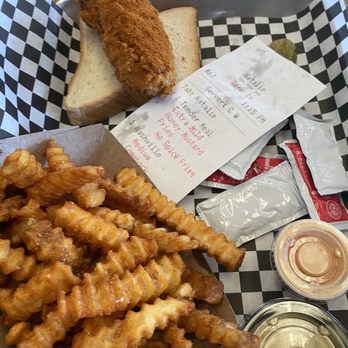Chicken and the Wolf - Chicken tender and fries - Chicken Wings Near Me - Tulsa, Oklahoma Chicken and the Wolf - Chicken tender and fries - Chicken Wings Near Me - Tulsa, Oklahoma
