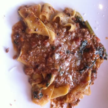 Nopa - Pappardelle with bolognese sauce, spinach and Parmesan - New American Near Me - San Francisco, California
