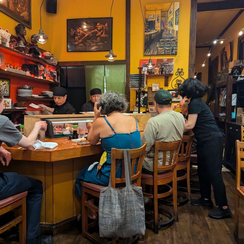 Ajisai - Sushi bar. Small space great food. 7/3/24 - Japanese Near Me - West Hollywood, California