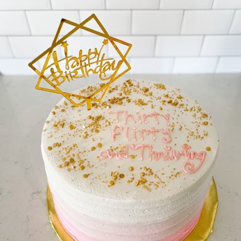 Sweet D'oh Bakery - 30th Gluten Free and Dairy free cake! - Cupcakes Near Me Sweet D'oh Bakery - 30th Gluten Free and Dairy free cake! - Cupcakes Near Me