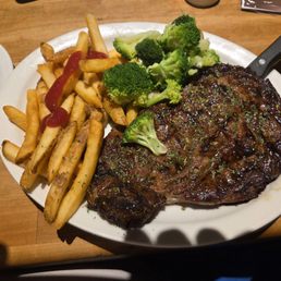 Rib eye steak