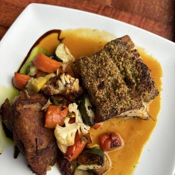 Carmelina's - Pesce Pistacio - Italian Near Me - Boston, Massachusetts