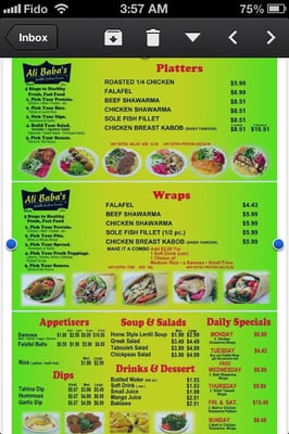 Ali Baba's Middle Eastern Cuisine - 197 Dundas St W by null