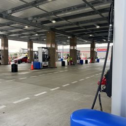 Exterior outside entrance of Costco Gas Station - Napa, California Exterior outside entrance of Costco Gas Station - Napa, California
