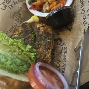 Crabby Bill's - Blackened Grouper - Seafood Near Me - Indian Rocks Beach, Florida