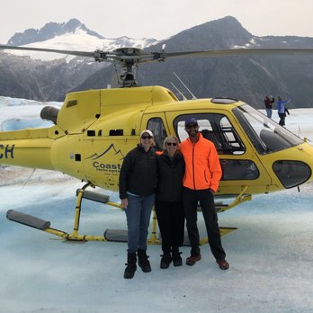 Coastal Helicopters - Star and us on the Glacier. - Aerial Tours Near Me - Juneau, Alaska Coastal Helicopters - Star and us on the Glacier. - Aerial Tours Near Me - Juneau, Alaska