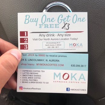 Moka - Business Card - Coffee & Tea Near Me - North Aurora, Illinois Moka - Business Card - Coffee & Tea Near Me - North Aurora, Illinois