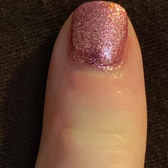 Milanie Nail Bar - Uneven & unsymmetrical paint - Nail Salons Near Me - Lake Charles, Louisiana