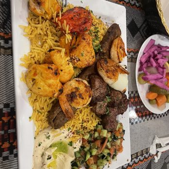 Mr Pita Mediterranean Grill - Mixed plate, very savory - Middle Eastern Near Me - O'Fallon, Missouri Mr Pita Mediterranean Grill - Mixed plate, very savory - Middle Eastern Near Me - O'Fallon, Missouri