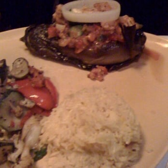 Cafe Baklava - some eggplant dish - Turkish Near Me - Mountain View, California