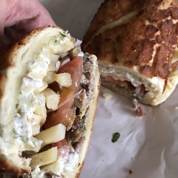 Sandwich Monkey - BBQ Pork Greek Sandwich - Salad Near Me - Foster City, California