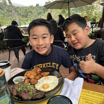 Cafe on 27 - Steak and eggs with chimicchuri - Breakfast & Brunch Near Me - Topanga, California