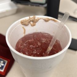 Crazy tacos Fayetteville  Food Truck - The gunk clumped up and I tried to take out