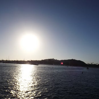 Stearns Wharf - Sunset from Wharf - Local Flavor Near Me - Santa Barbara, California