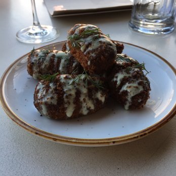 Von Bismarck - Off menu treat Croquettes that I hope find a home on the permanent menu!! - German Near Me - Reno, Nevada