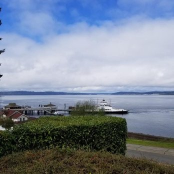 Pioneer Orchard Park - View of the small ferry that goes to Anderson Island. - Parks Near Me - Steilacoom, Washington Pioneer Orchard Park - View of the small ferry that goes to Anderson Island. - Parks Near Me - Steilacoom, Washington