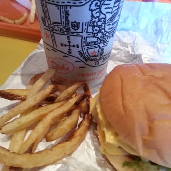Dick's - Burger, Fries and a Coke - Fast Food Near Me - Seattle, Washington