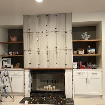 The Handyman Fixology - Fireplace in progress - Handyman Near Me The Handyman Fixology - Fireplace in progress - Handyman Near Me