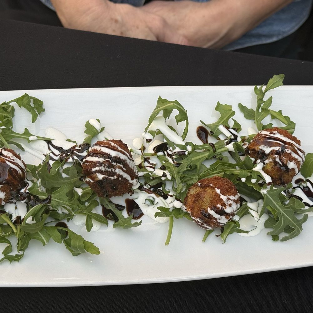 Amore Mio Italian Bistro - Beignets w/Artichokes and Goat Cheese - Italian Near Me - Placerville, California Amore Mio Italian Bistro - Beignets w/Artichokes and Goat Cheese - Italian Near Me - Placerville, California