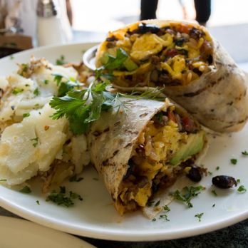 Plums Cafe - trailblazer wrap - Breakfast & Brunch Near Me - Costa Mesa, California