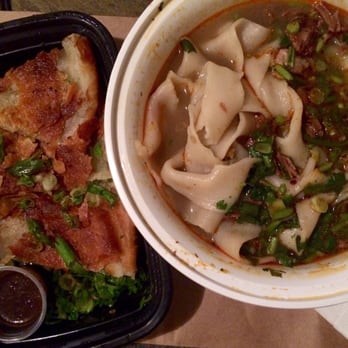 The Handpulled Noodle - Ordered delivery via Yelp 1 hour before closing. Service was friendly and efficient, delivery was quick, and food is GOOD! - Chinese Near Me - New York, New York